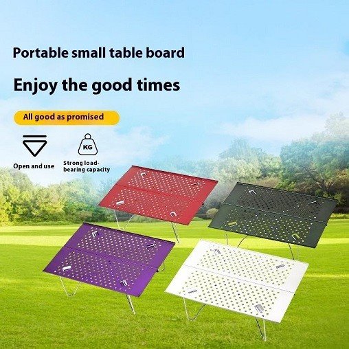 Outdoor Portable Folding Aluminum Camping Table high quality